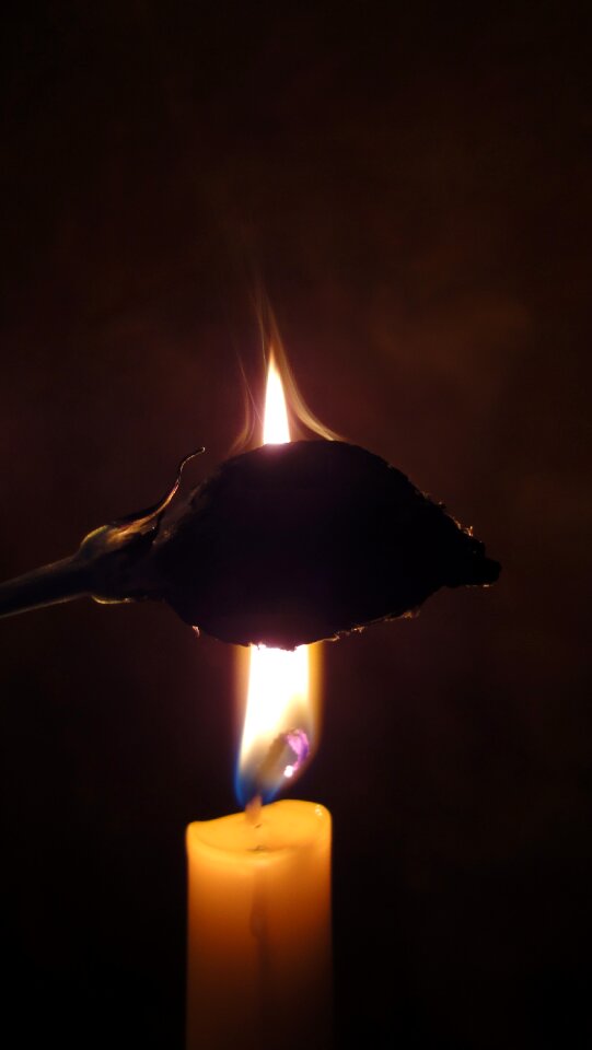 Free stock photo of candle, flame, night