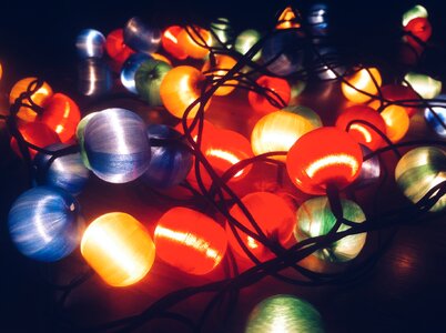 Free stock photo of christmas, colours, lights photo