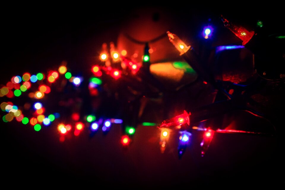 Free stock photo of christmas, colorfull, lights