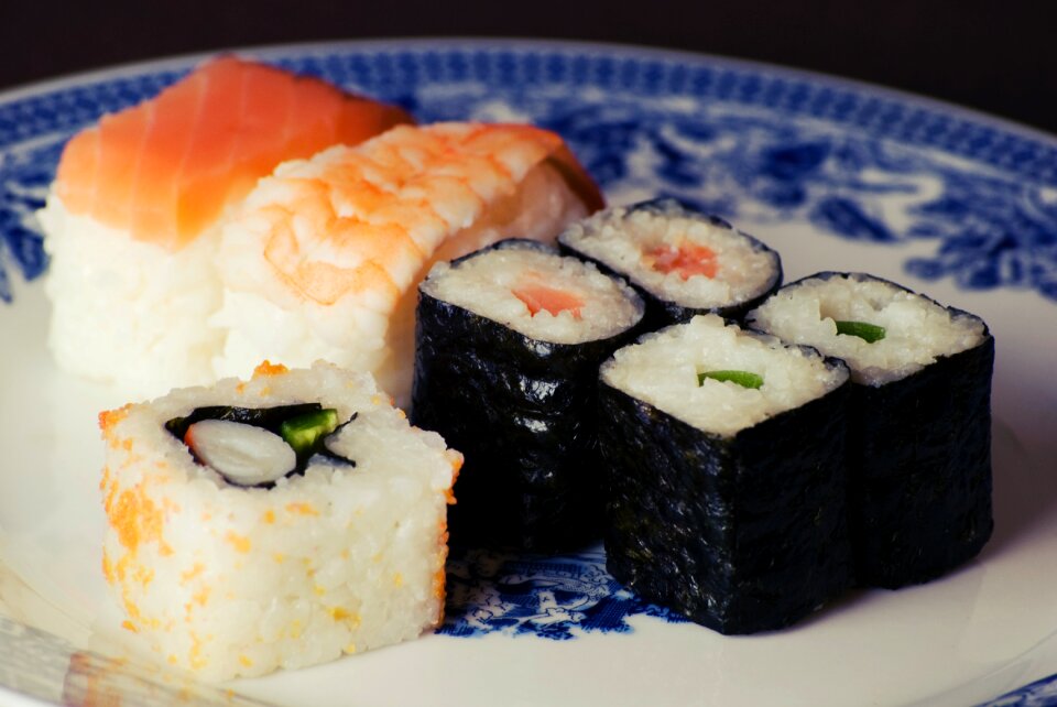 Free stock photo of food, sushi