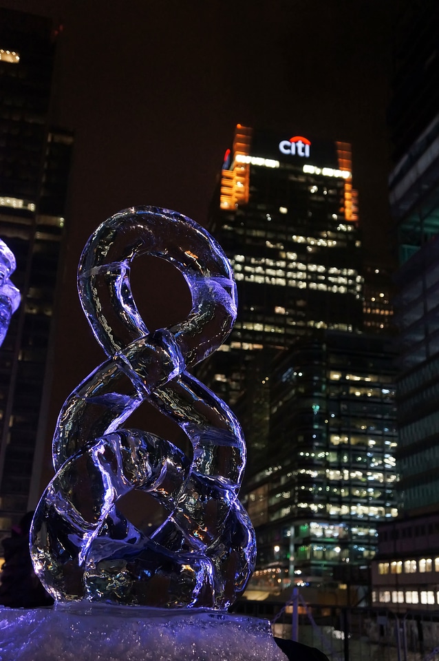Ice sculpture beautiful