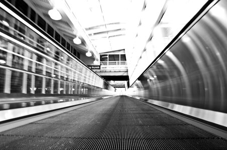 Pathway Grayscale Photo
