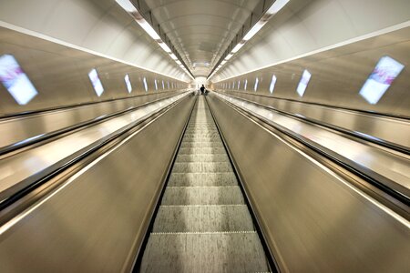 Grey Escalators photo