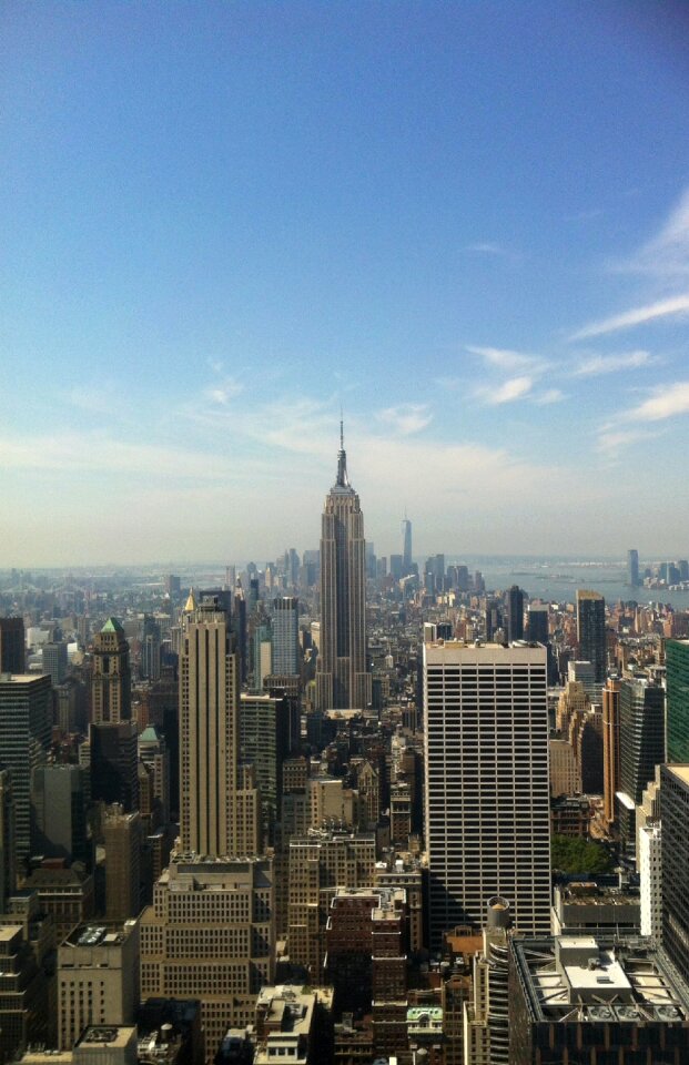 Empire State Building Under Blue Sky photo