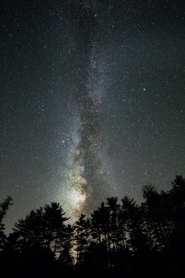 Free stock photo of galaxy, landscape, milky way photo