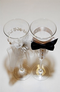 Drinks champagne glasses celebration photo