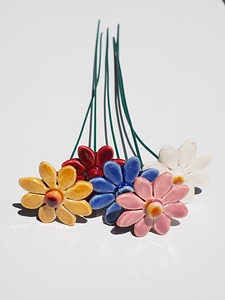 Sound ceramic bouquet