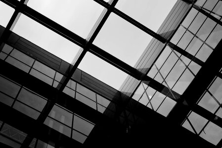 Black and White Skyscrapper Buildings photo
