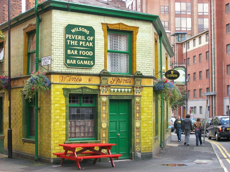 Buildings architecture pub