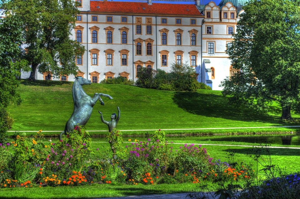 Celle castle castle park