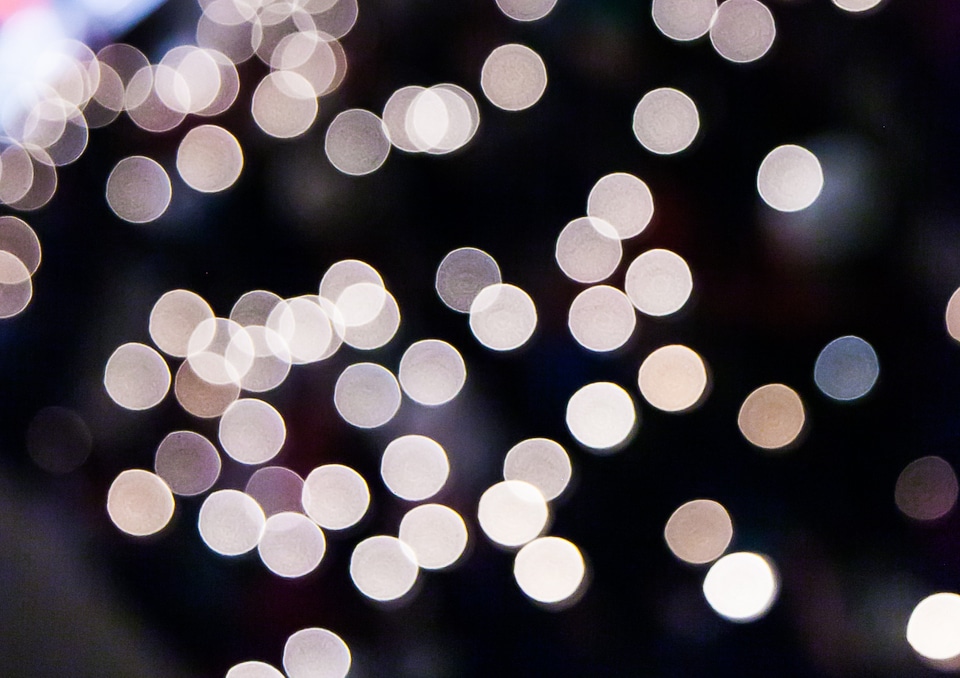 Sparkle city lights illumination