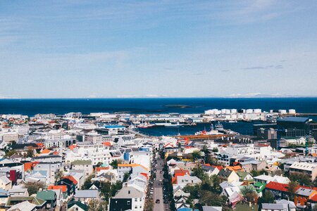 Aerial View of Village during Daytime photo