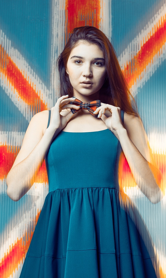 Girl flag britain
