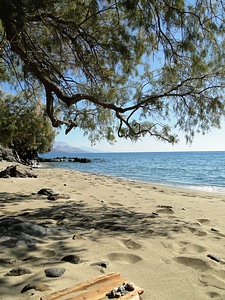 Mediterranean greece sand