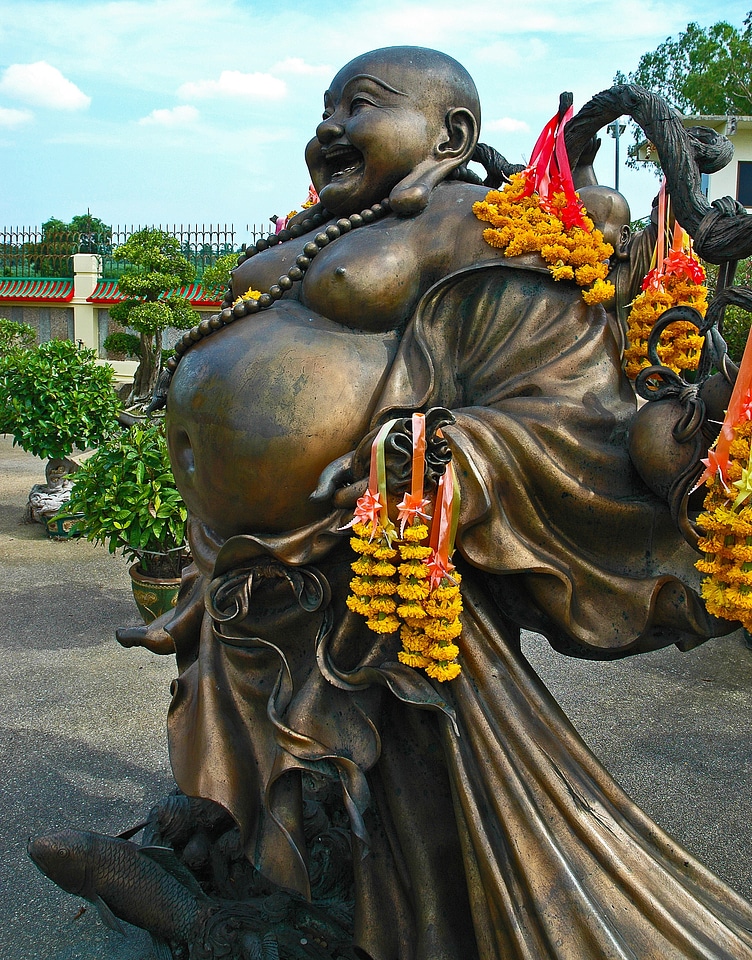 Bronze metal figure