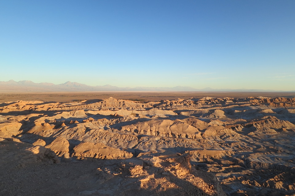 Chile landscape south america