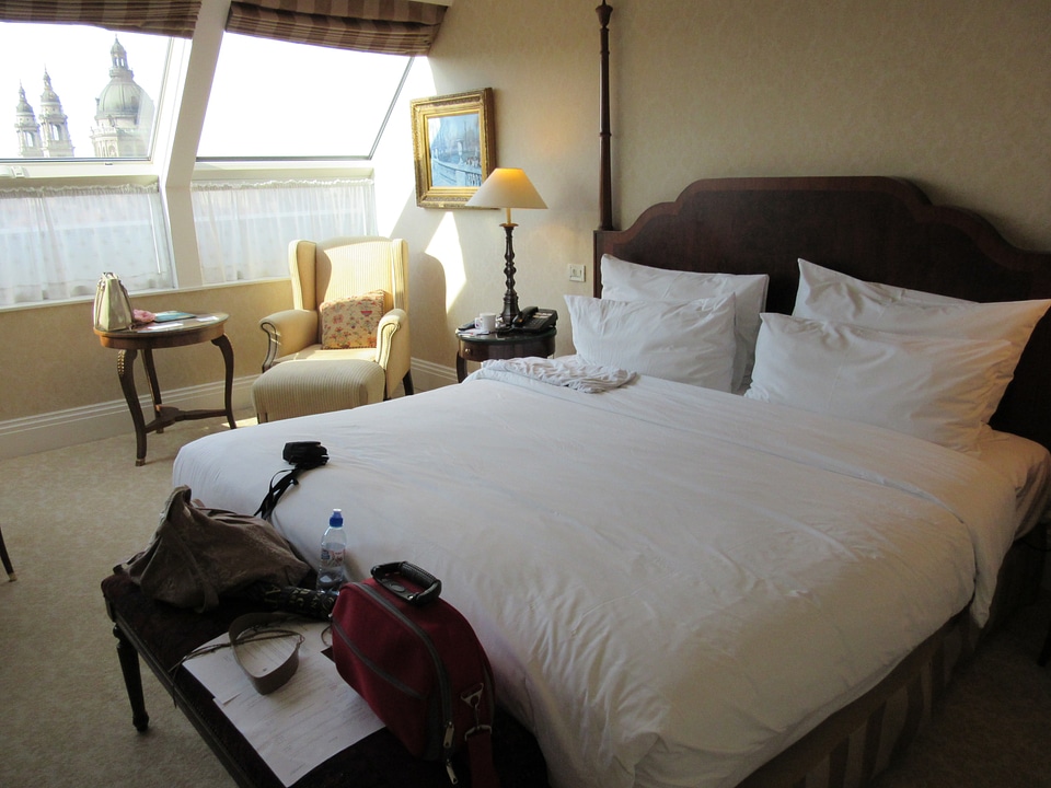 Hotel interior sleep