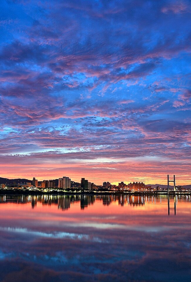 Landscape Photography of a City during Sunset photo