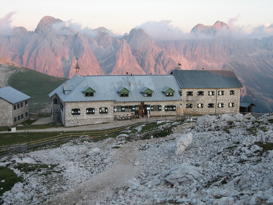 South tyrol hut alm