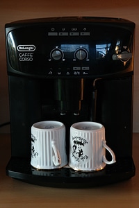 Coffee mugs machine automatic photo