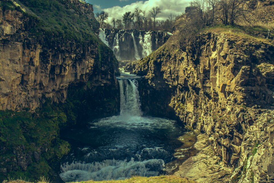 Waterfalls Painting