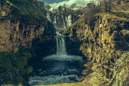 Waterfalls Painting photo