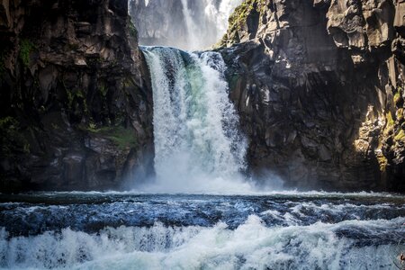 Landscape Photography of Waterfalls photo