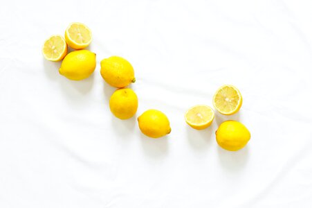 Close-up of Fruits Against White Background photo