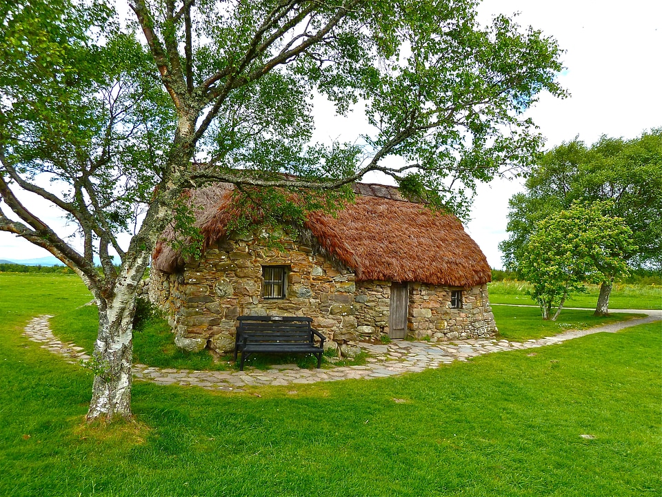 Rustic rural farm