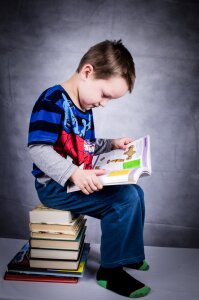 Free stock photo of boy, child, classroom
