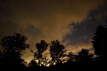 Free stock photo of clouds, nature, night photo