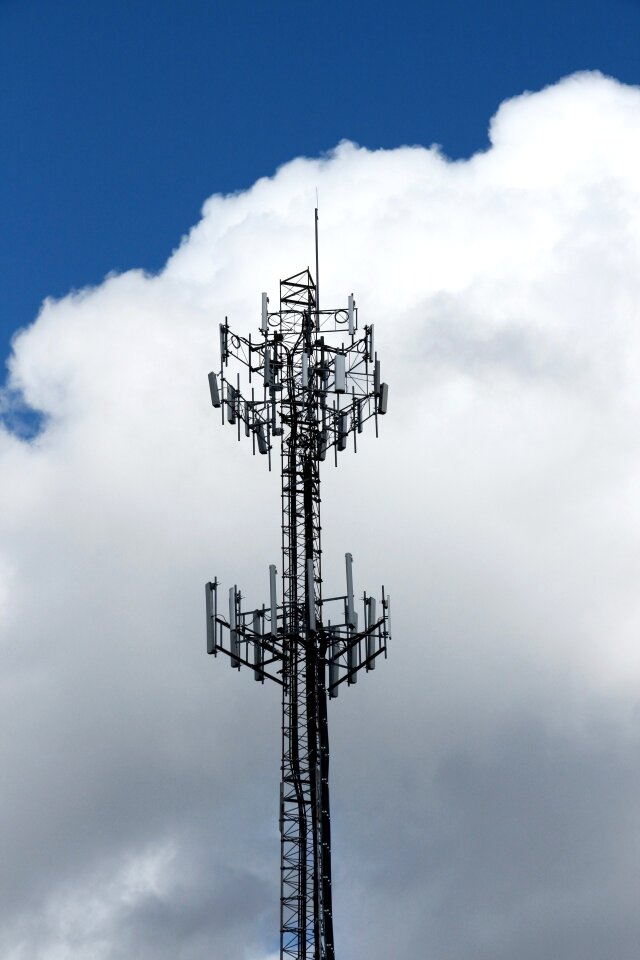 Free stock photo of aerial, communication, internet