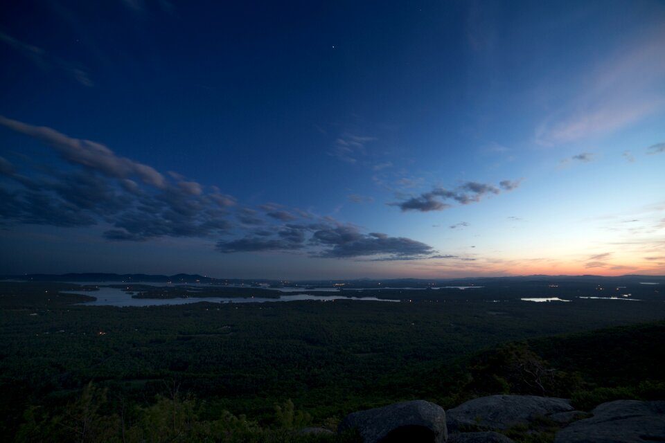 Free stock photo of blue hour, clouds, landscape photo