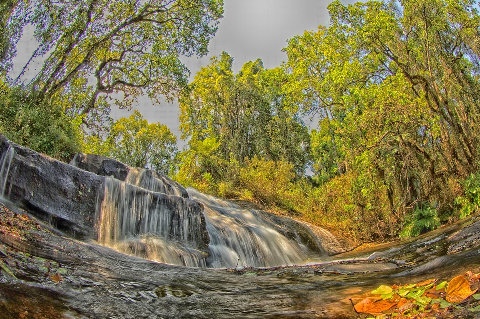 Water cascade cascading photo