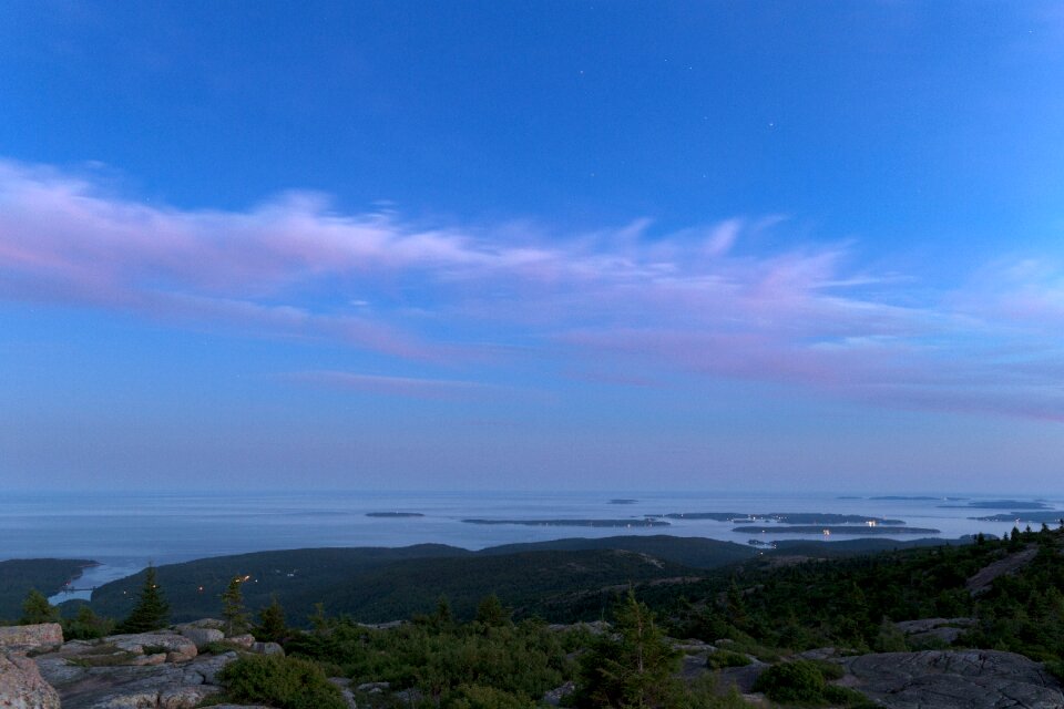 Free stock photo of blue hour, clouds, islands photo