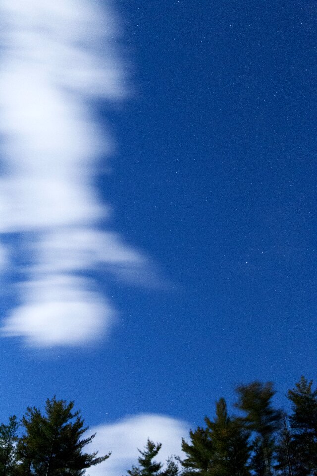 Free stock photo of clouds, nature, night photo