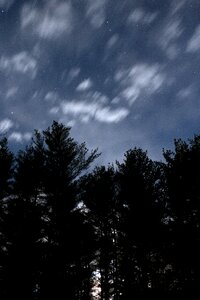 Free stock photo of clouds, moonlight, nature photo