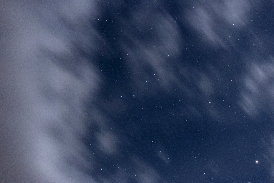 Free stock photo of clouds, nature, night