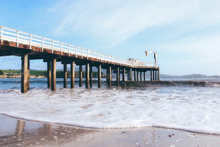 Brown and White Wooden Bridge photo