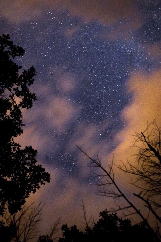 Free stock photo of clouds, nature, night