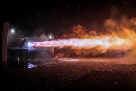 Fire Coming Out from Engine
