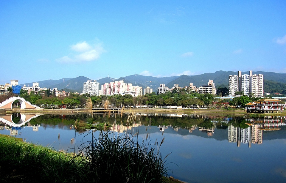 Taiwan dahu park views landscape