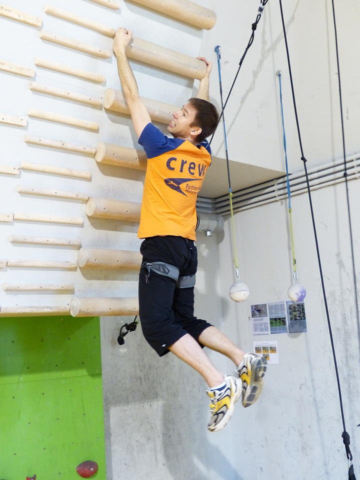 Museklkraft training climb