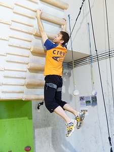 Museklkraft training climb