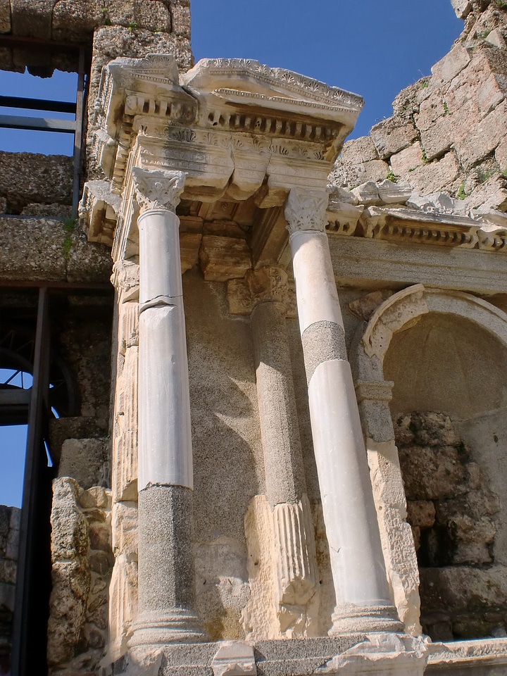 Building columnar turkish riviera