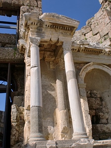 Building columnar turkish riviera