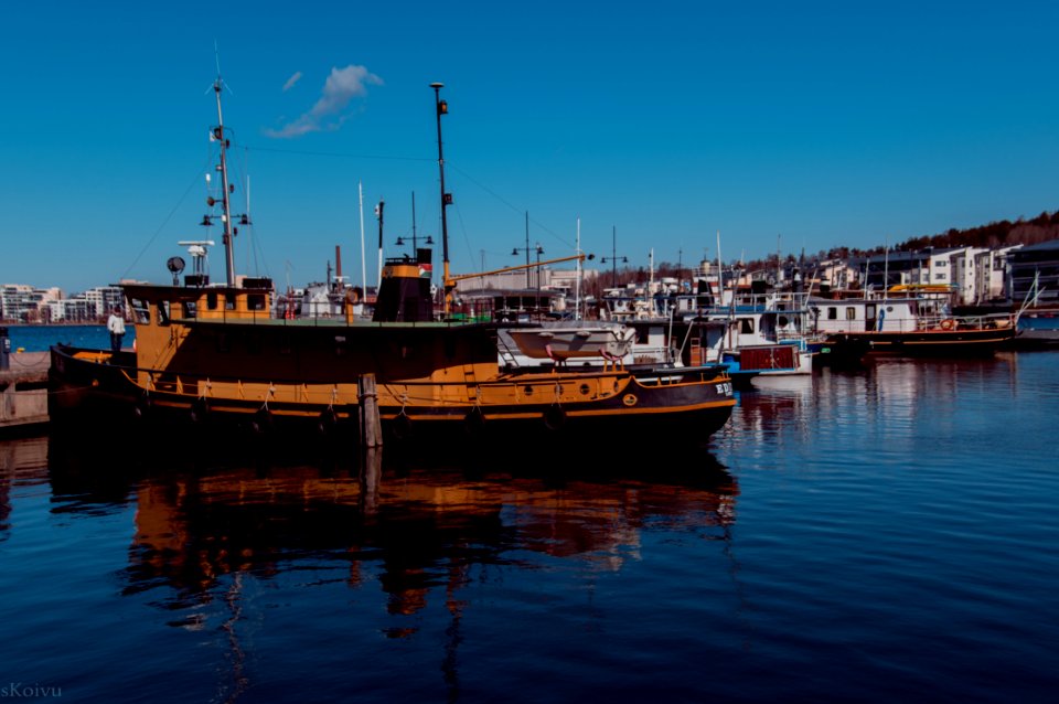 Harbor Water Water Transportation Reflection