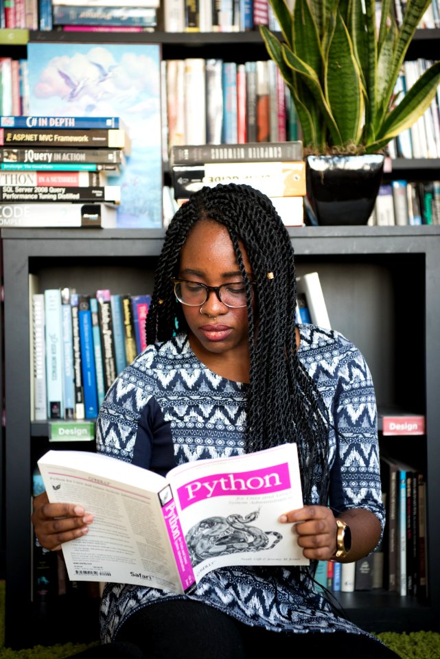 Woman Reading Book