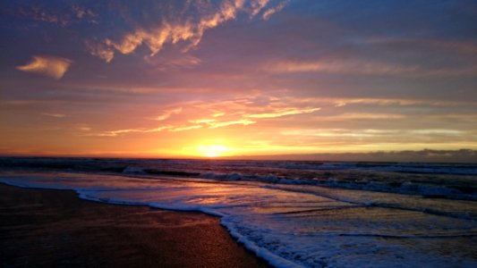 Horizon Sky Sea Sunrise photo