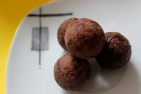 Rum Ball Chocolate Truffle Praline Meatball